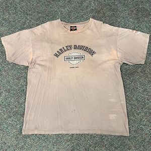 Original 90s Vintage Harley Davidson Daytona Beach Grey tee
